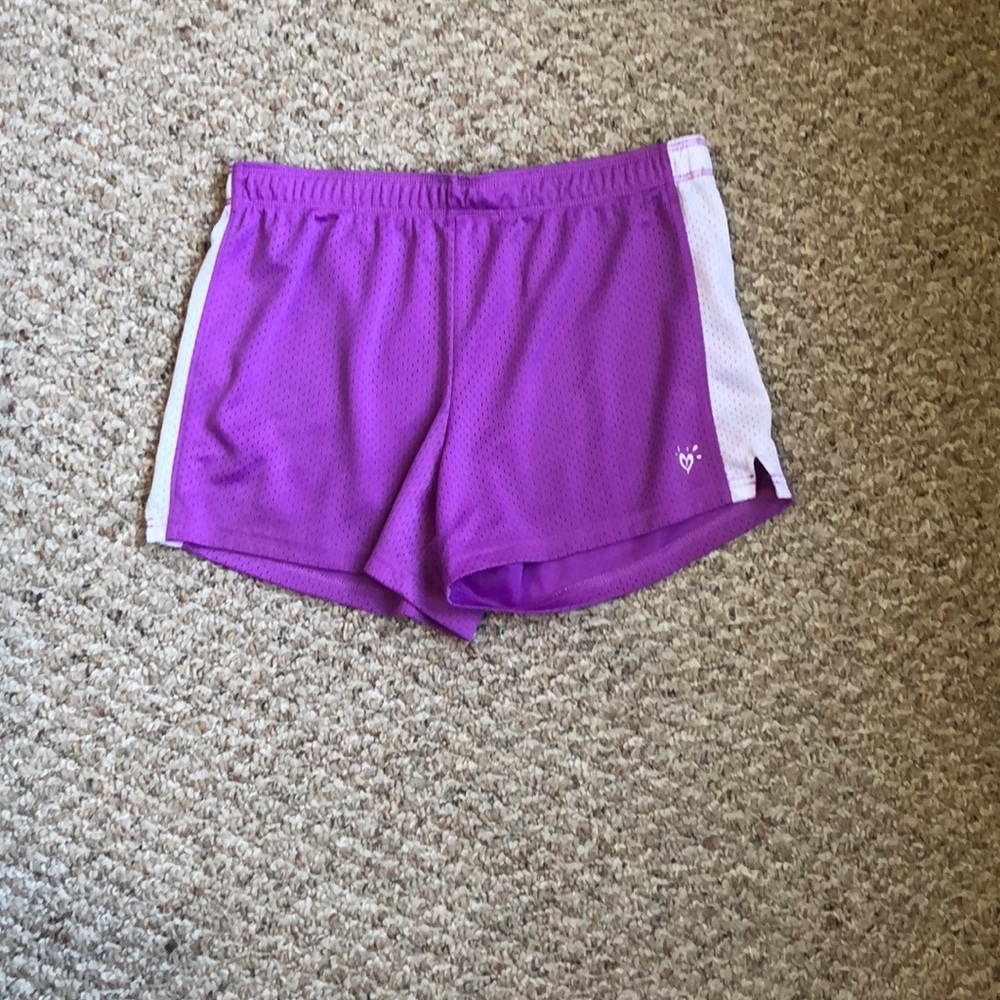 Purple shorts